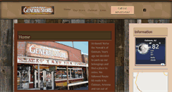 Desktop Screenshot of oatmangeneralstore.com